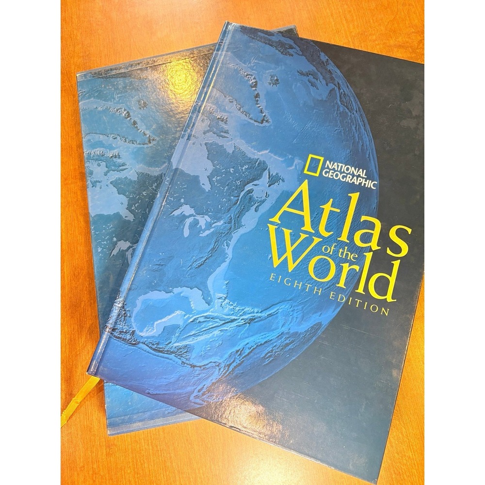 National Geographic Atlas of the World, Eighth Edition Hardcover Book